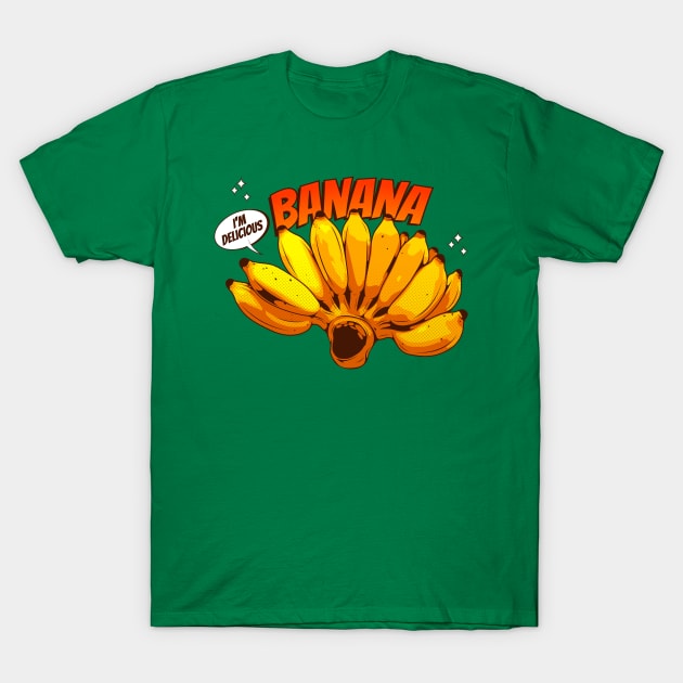 banana i m delicious T-Shirt by Mako Design 